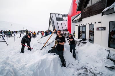 Up To 50cm Of Snowfall in New Zealand