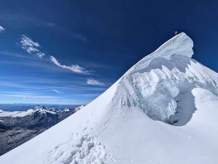 A First Ski Route in Peru