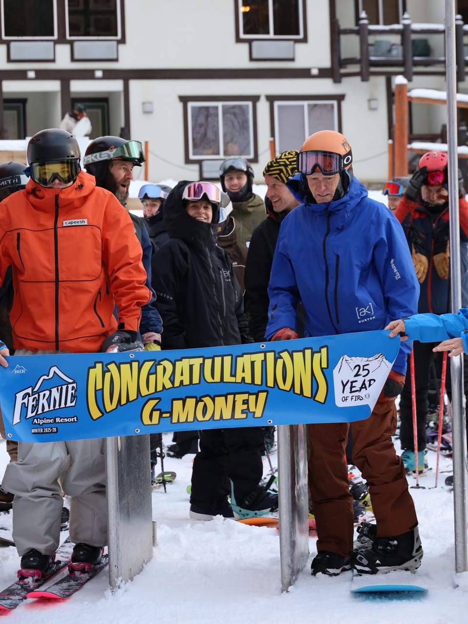 25 Straight Years Of Catching The First Chair Up of the Season