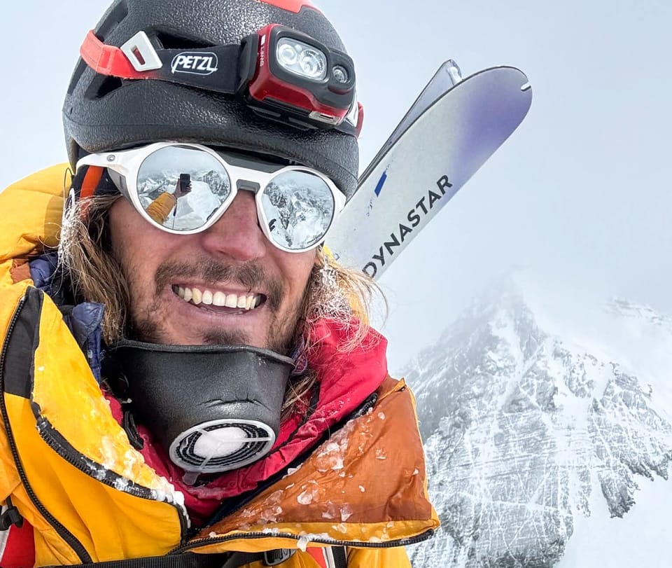 Extreme Skier Completes Eighth “8,000er” Ski Descent Without Supplementary Oxygen