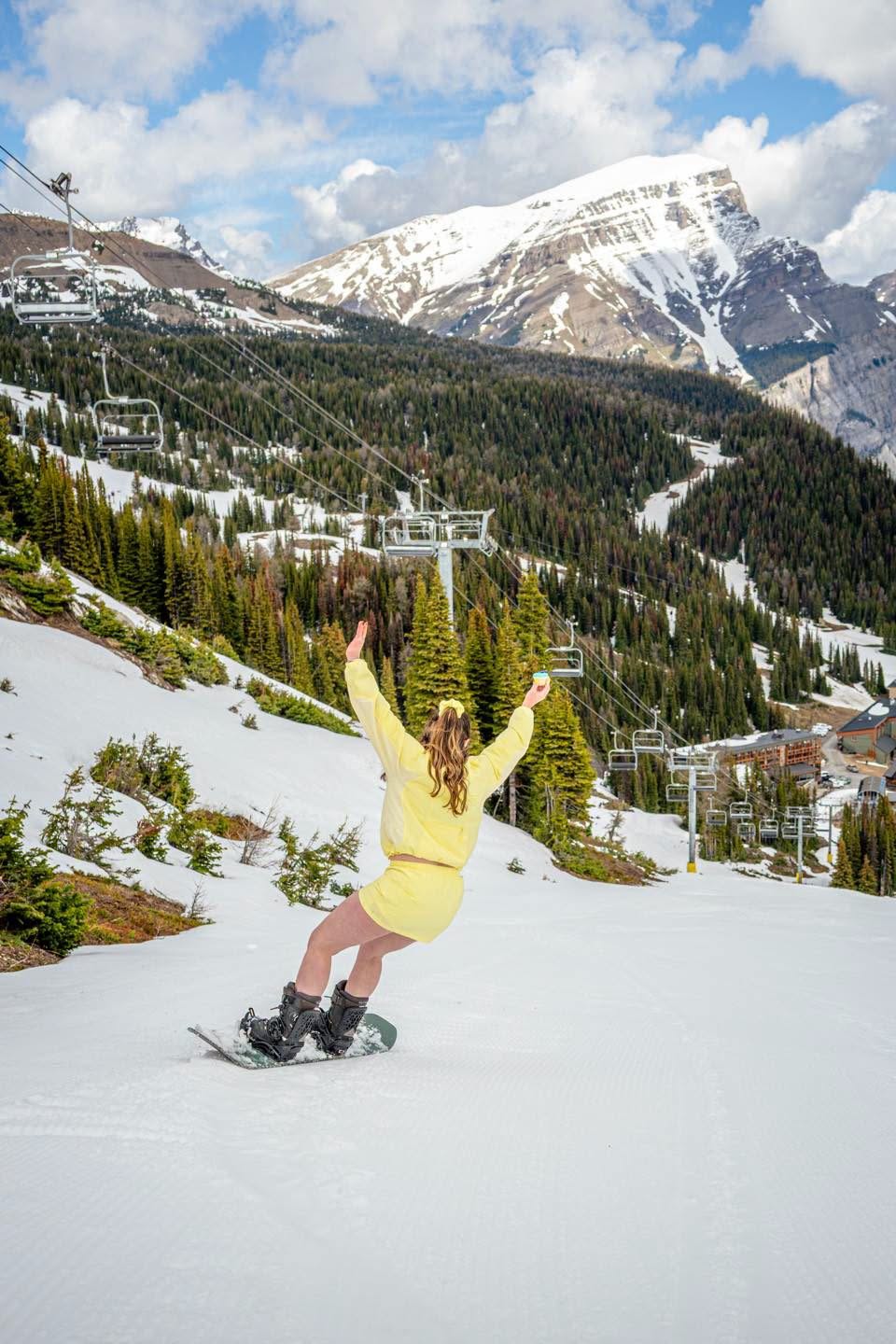Banff Sunshine Village Opening for Summer Skiing
