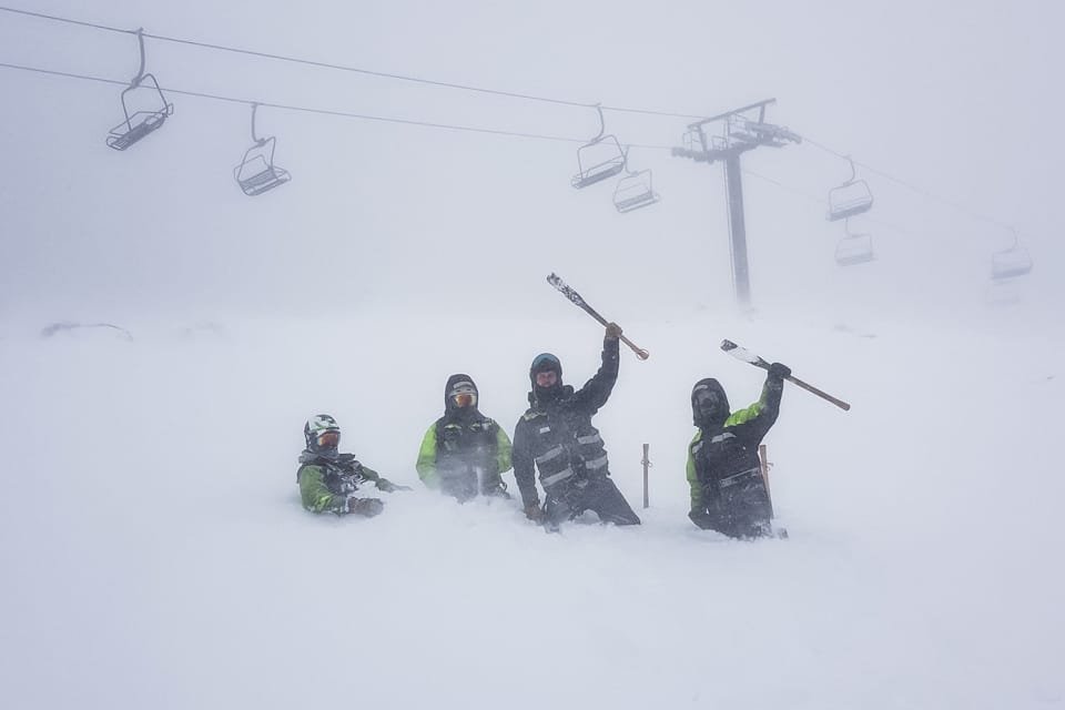 ‘Snow Play’ at New Zealand Ski Area 10 Weeks Before Season Starts