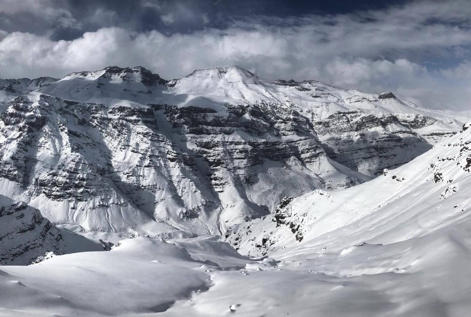 Big Snowfalls in the Andes