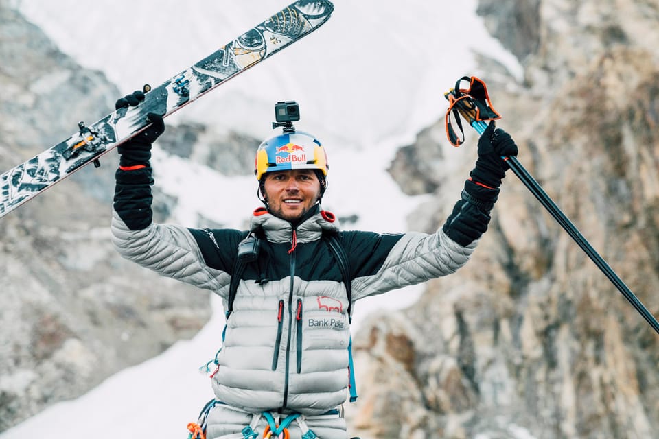 First Successful Ski Descent of K2