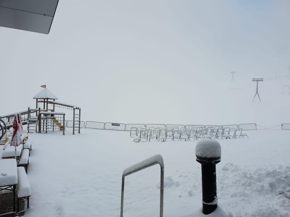 August Snowfall in the Alps - Up to 30cm Falls