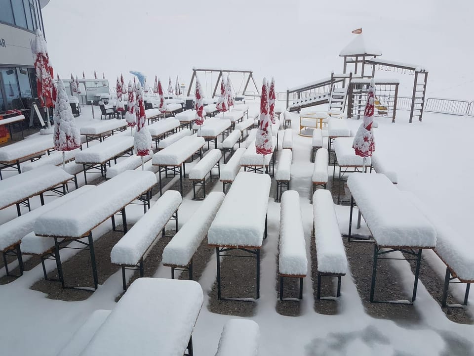 Second Wave of Summer Snowfall in the Alps