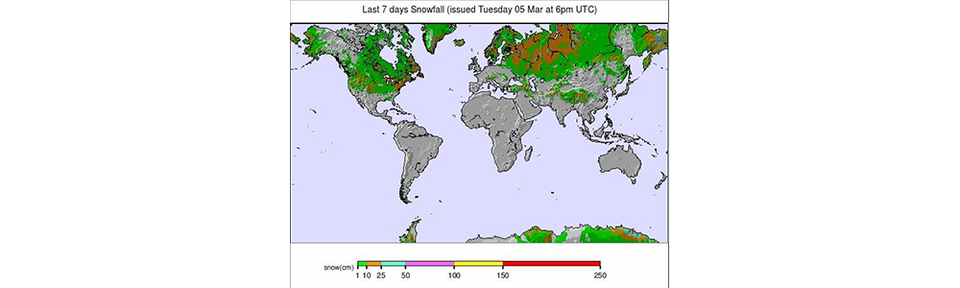 World Snow Overview #77