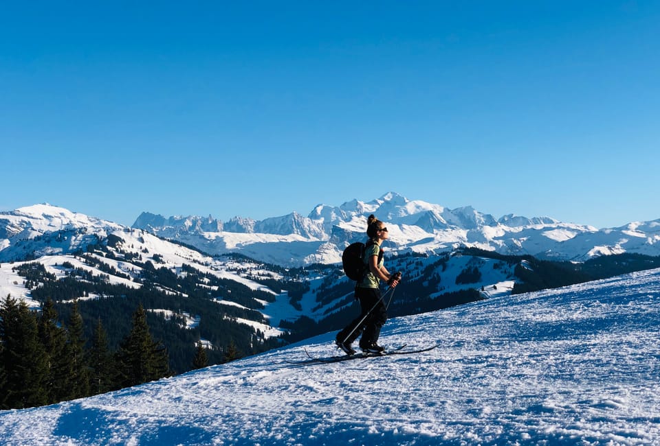 New Uphill Ski Run Created at French Ski Resort