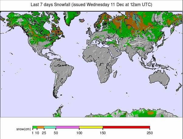 WORLD SNOW OVERVIEW #117