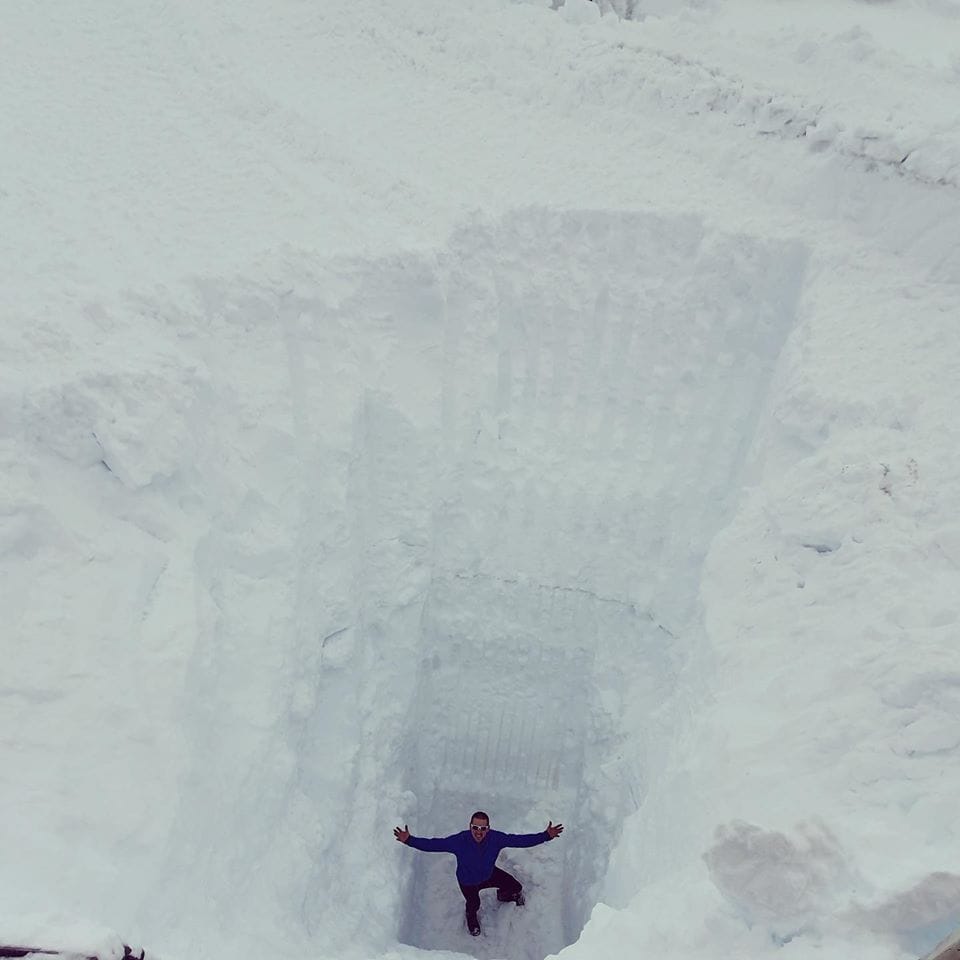 Fonna Glacier Reports 11 Metre (36 Feet) Snow Depth