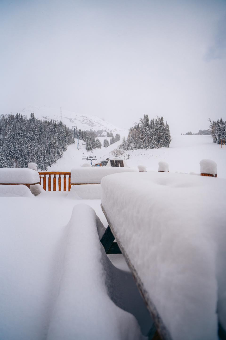 Heavy Snowfall in Western Canada With Season Less Than 2 Weeks Away