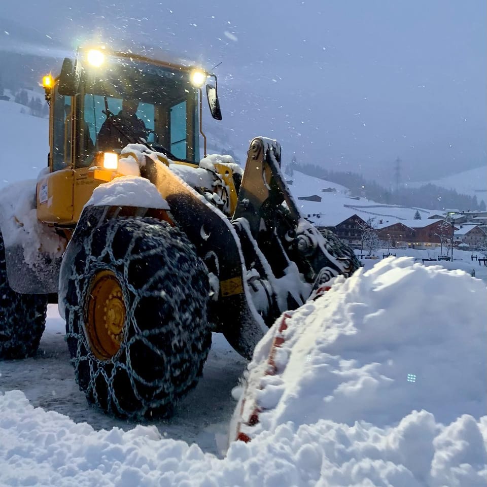 Up To 55cm Of Snowfall So Far As Big Storm Hits the Alps