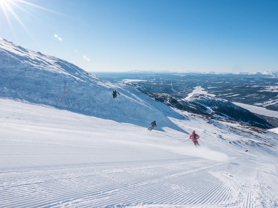 Åre Builds a Windshield For a Ski Lift Station
