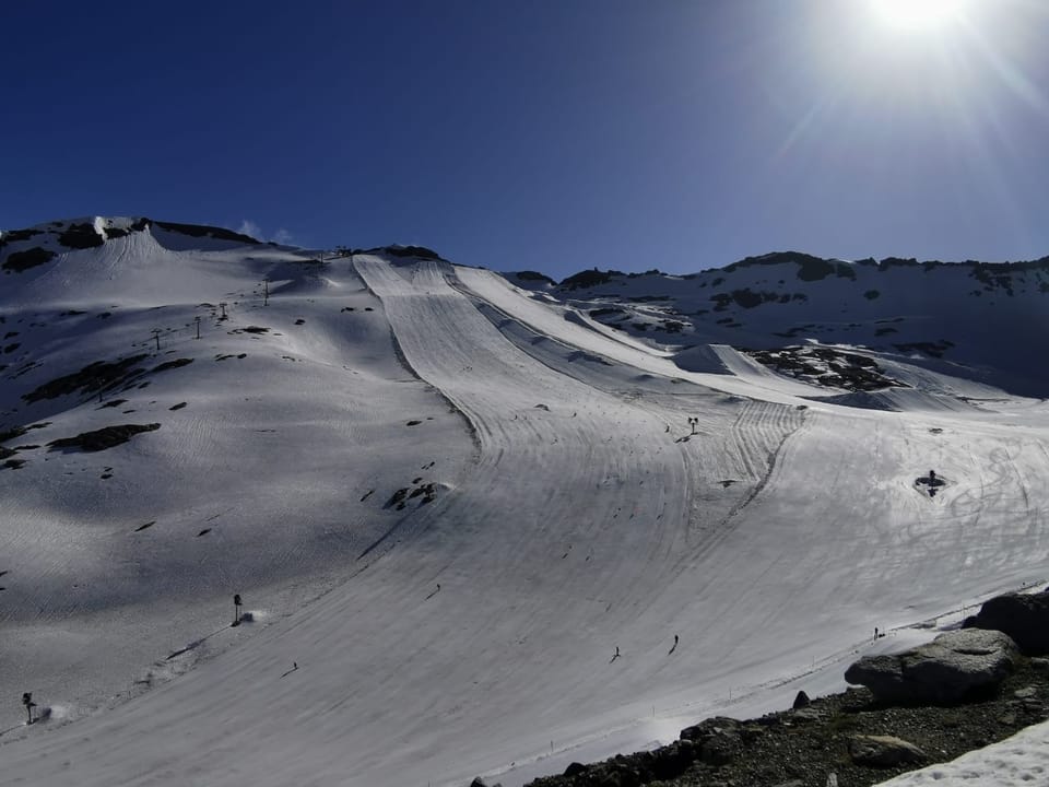 Only 5 Summer Glacier Ski Areas Open in Europe in August 2021