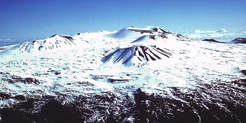 A Foot of Snow Forecast for Hawaii