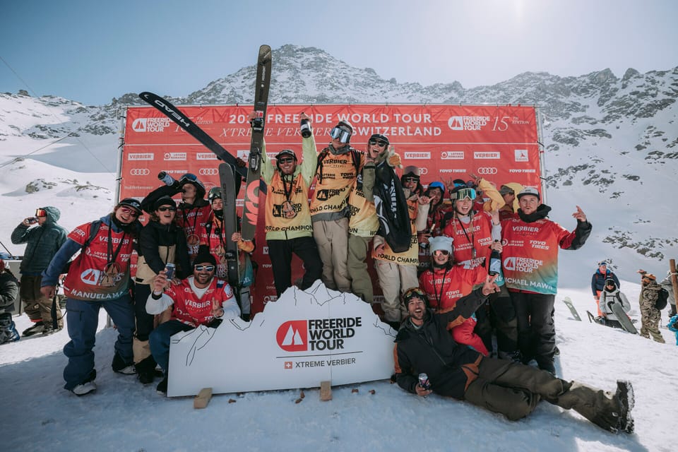 15th Freeride World Tour Concludes At Xtreme Verbier 2022