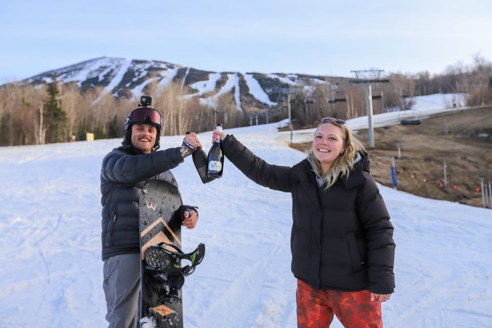 New World Record For Snowboarding Vertical Set