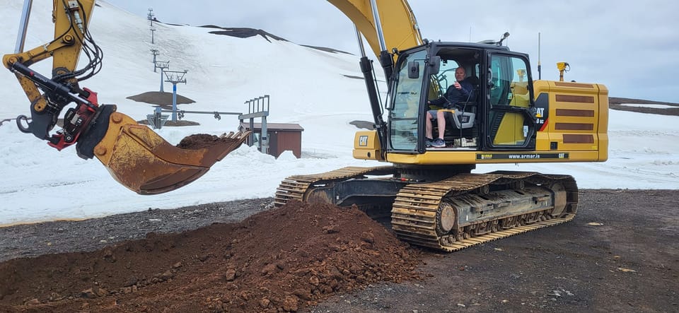 A New Chairlift in Iceland