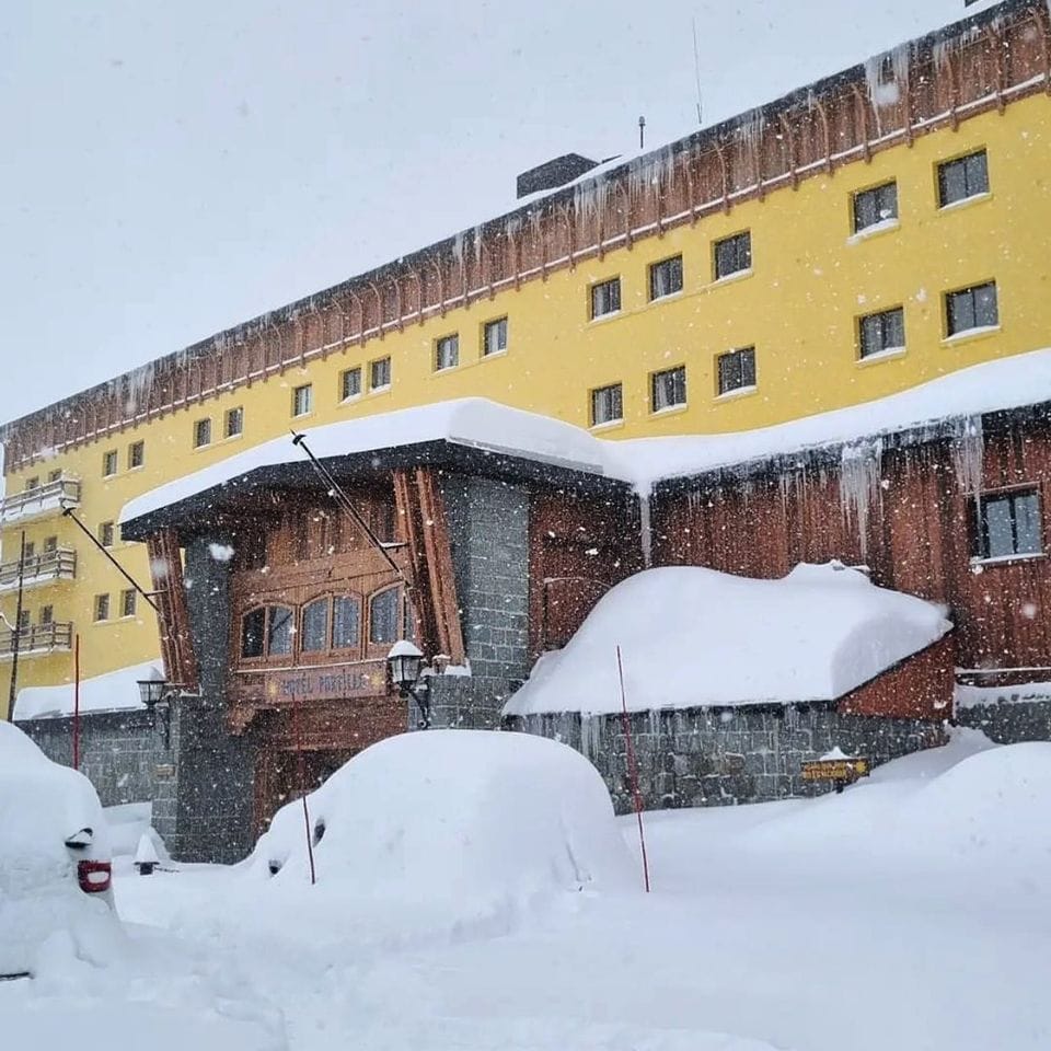 Major Snowstorm Hits The Andes