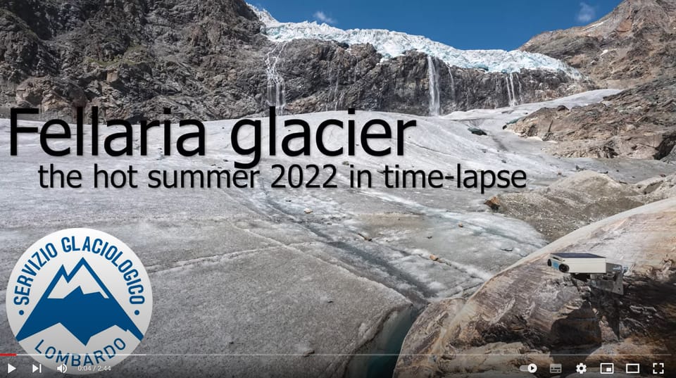 Glaciologists Produce Timelapse of Glacier Melt