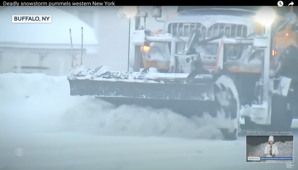 Residents in New York State Digging out of Historic Snowfall