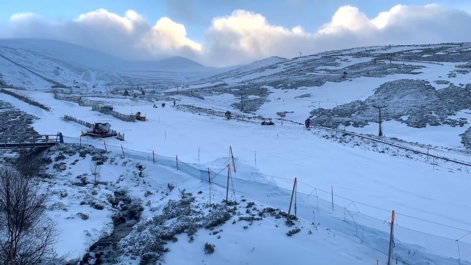 Some Scottish Ski Slopes Open