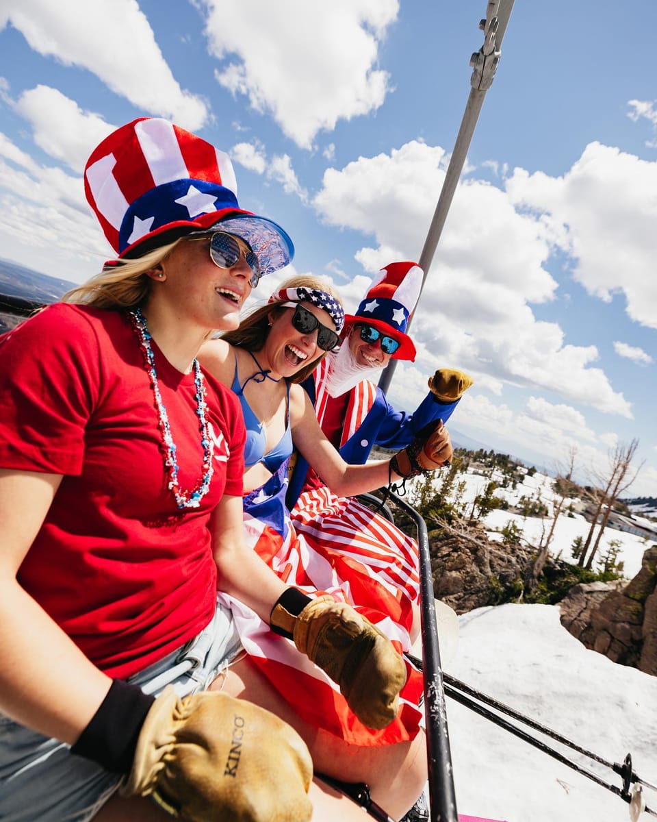 US Ski Areas Begin 4th of July Celebrations