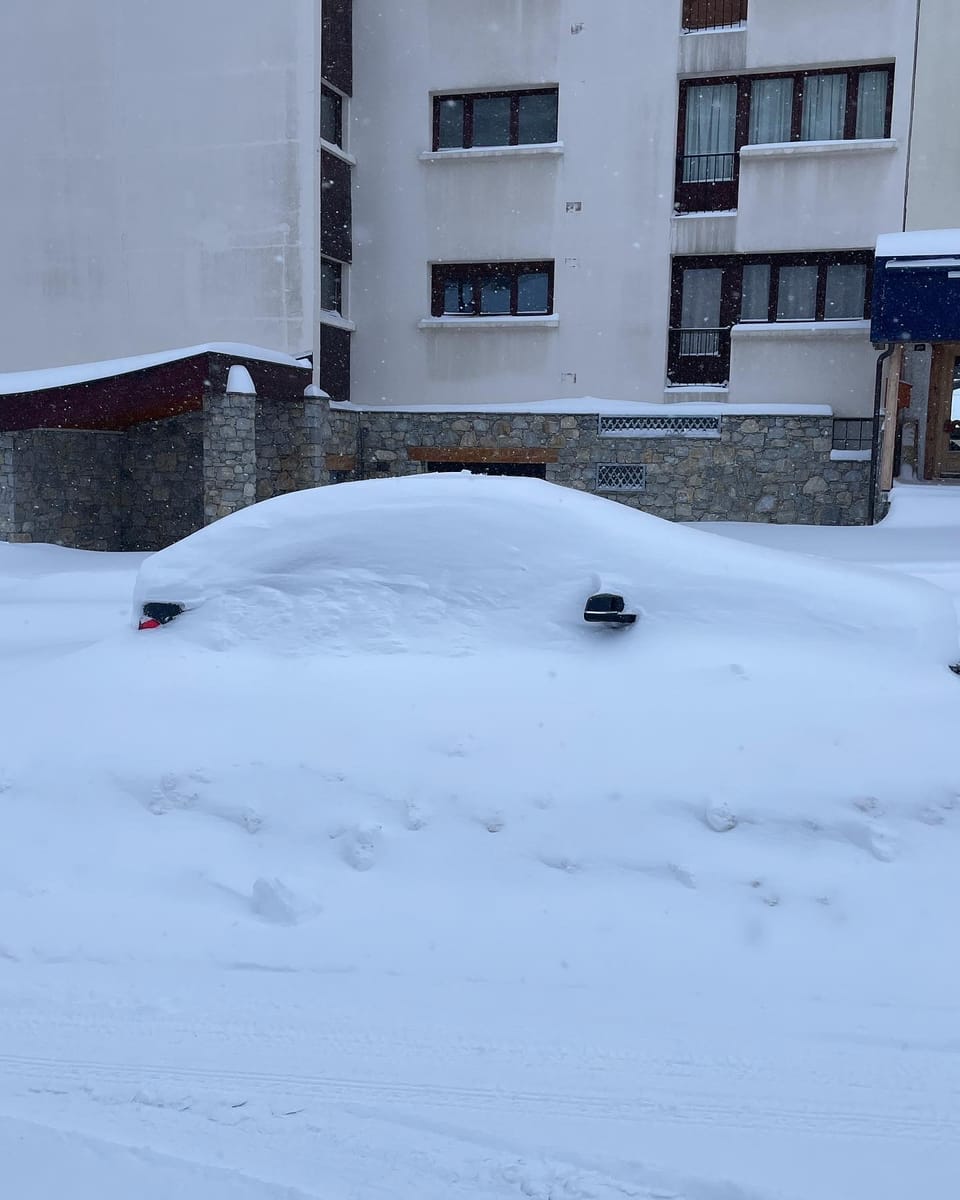 One of Snowiest Ever Novembers in the Alps