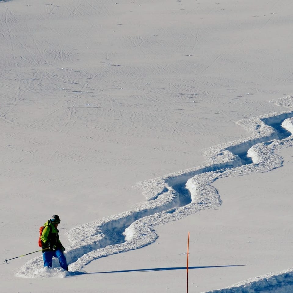 Heavy Snowfall in the Alps