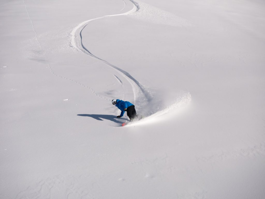 Pyrenees Snowboarder