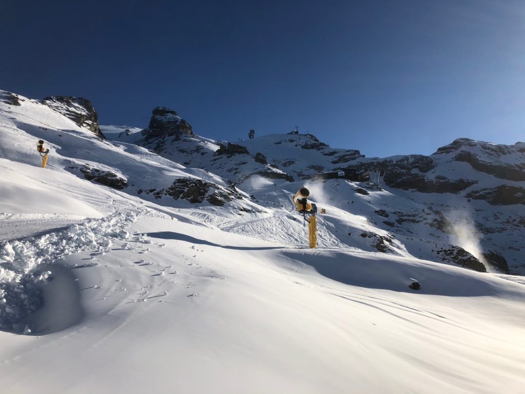 Engelberg resort this week