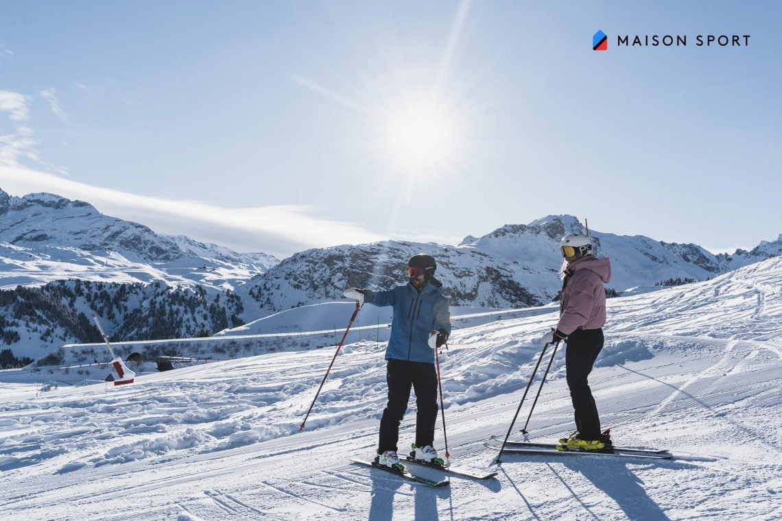 Maison Sport ski lesson