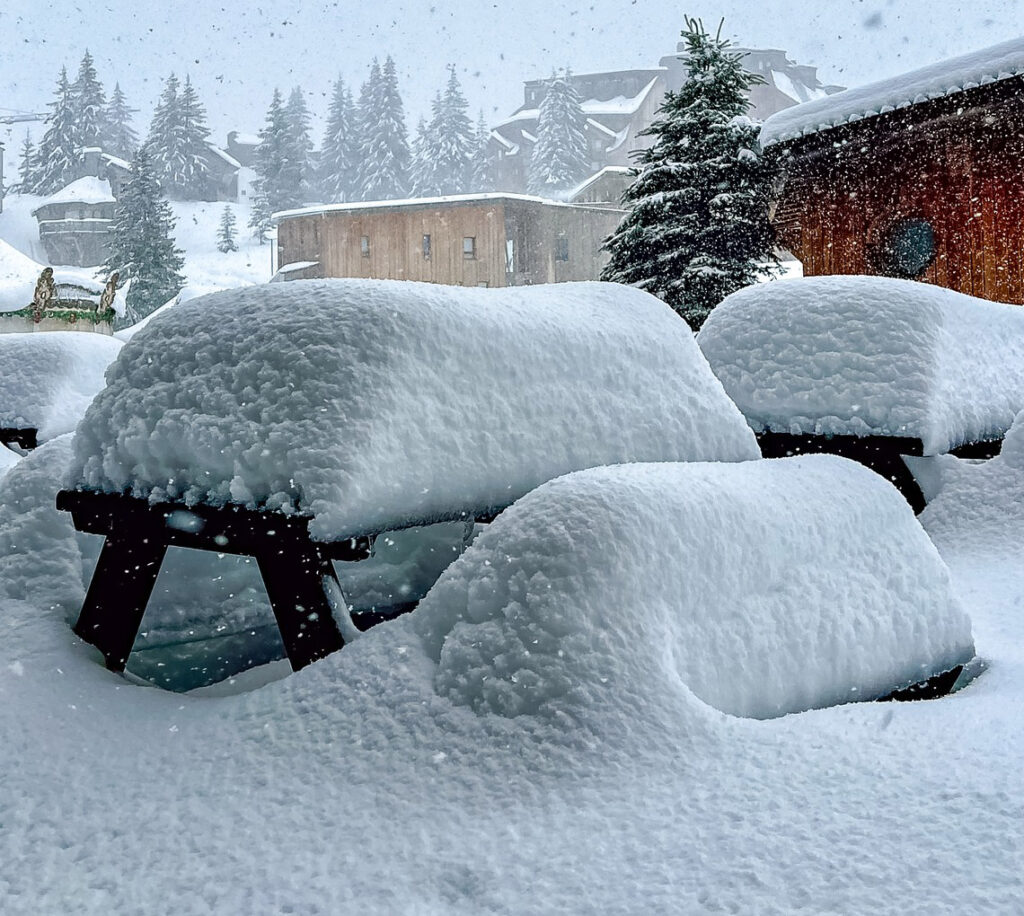 One of Snowiest Ever Novembers in the Alps